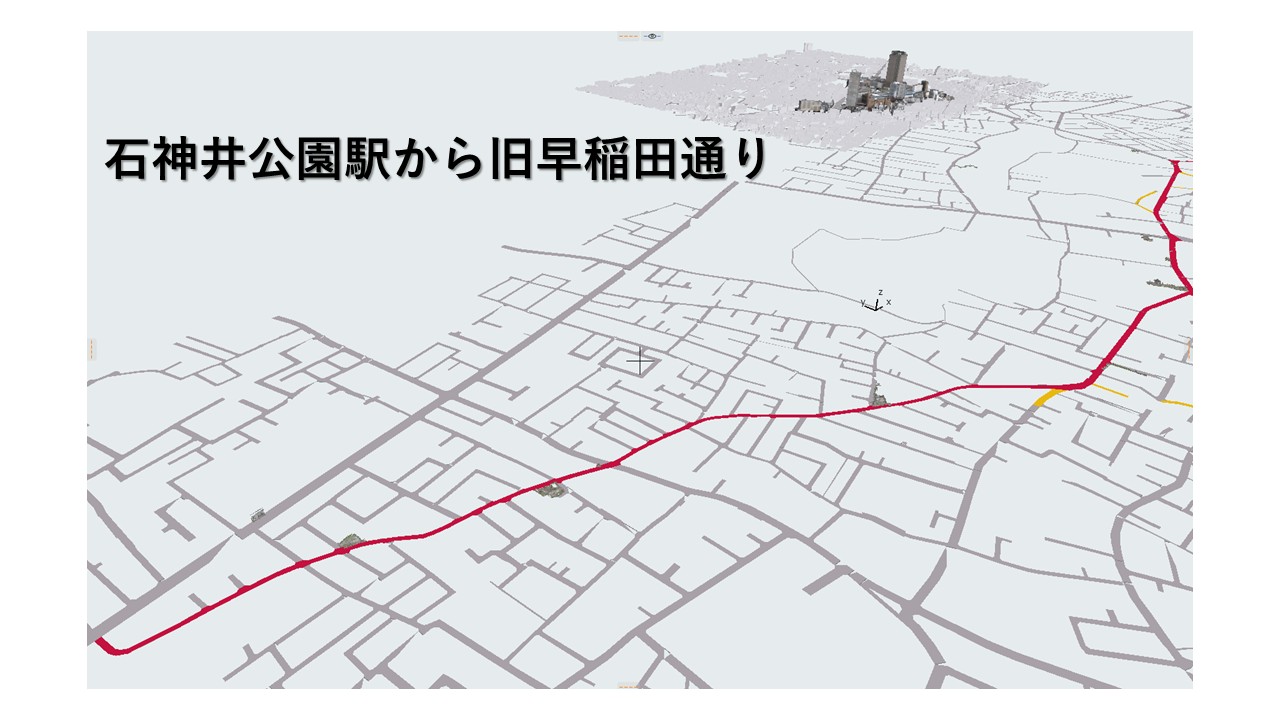 旧早稲田通り 禅定院 ウォーカブル参詣MAP