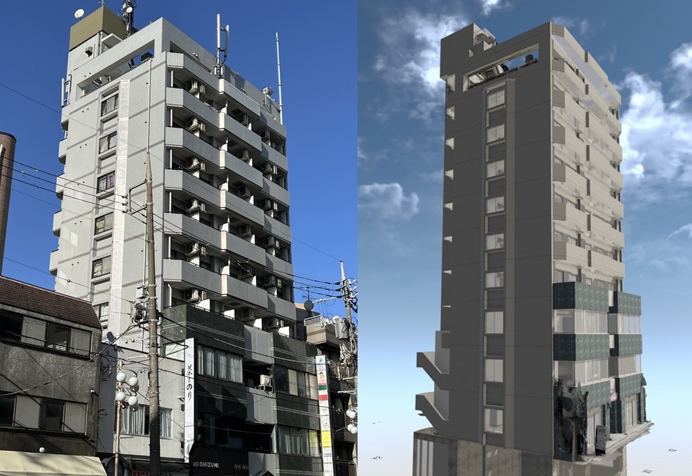 マンション図面デジタル化イメージ